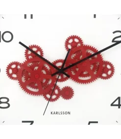 New Wandklok Open Gear - Zwart - 40.8x40.8x40.8cm Klokken