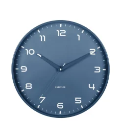 Online Wandklok Orgullo - Klassiek blauw - Ø40cm Klokken