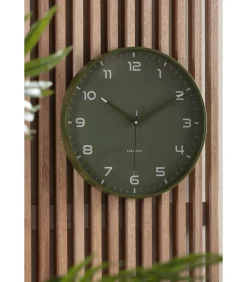 Best Wandklok Orgullo - Legergroen - Ø40cm Klokken