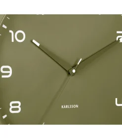 Best Wandklok Orgullo - Legergroen - Ø40cm Klokken