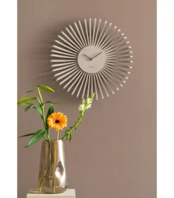 Online Wandklok Polo - Grijs - 48x48x48cm Klokken