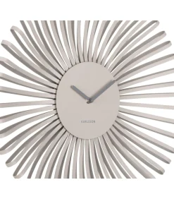 Online Wandklok Polo - Grijs - 48x48x48cm Klokken