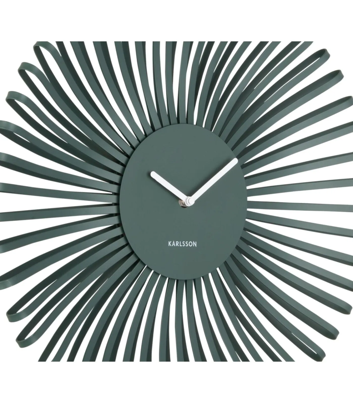 Outlet Wandklok Polo - Groen - 48x48x48cm Klokken