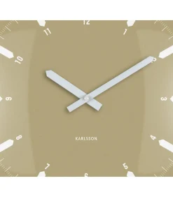 Outlet Wandklok Realista Dome - Groen - 35x35x35cm Klokken