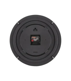 Best Wandklok Realista Dome - Zwart - 35x35x35cm Klokken