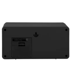 Wandklok Retro Boxed Flip - Mat zwart - 20x10x10cm Klokken