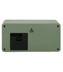 Discount Wandklok Retro Boxed Flip - Jungle groen - 20x10x10cm Klokken