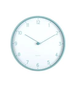 Sale Wandklok Sencillez - Mistig blauw - Ø30cm Klokken