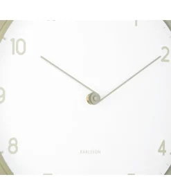 Best Wandklok Sencillez - Theegroen - Ø30cm Klokken