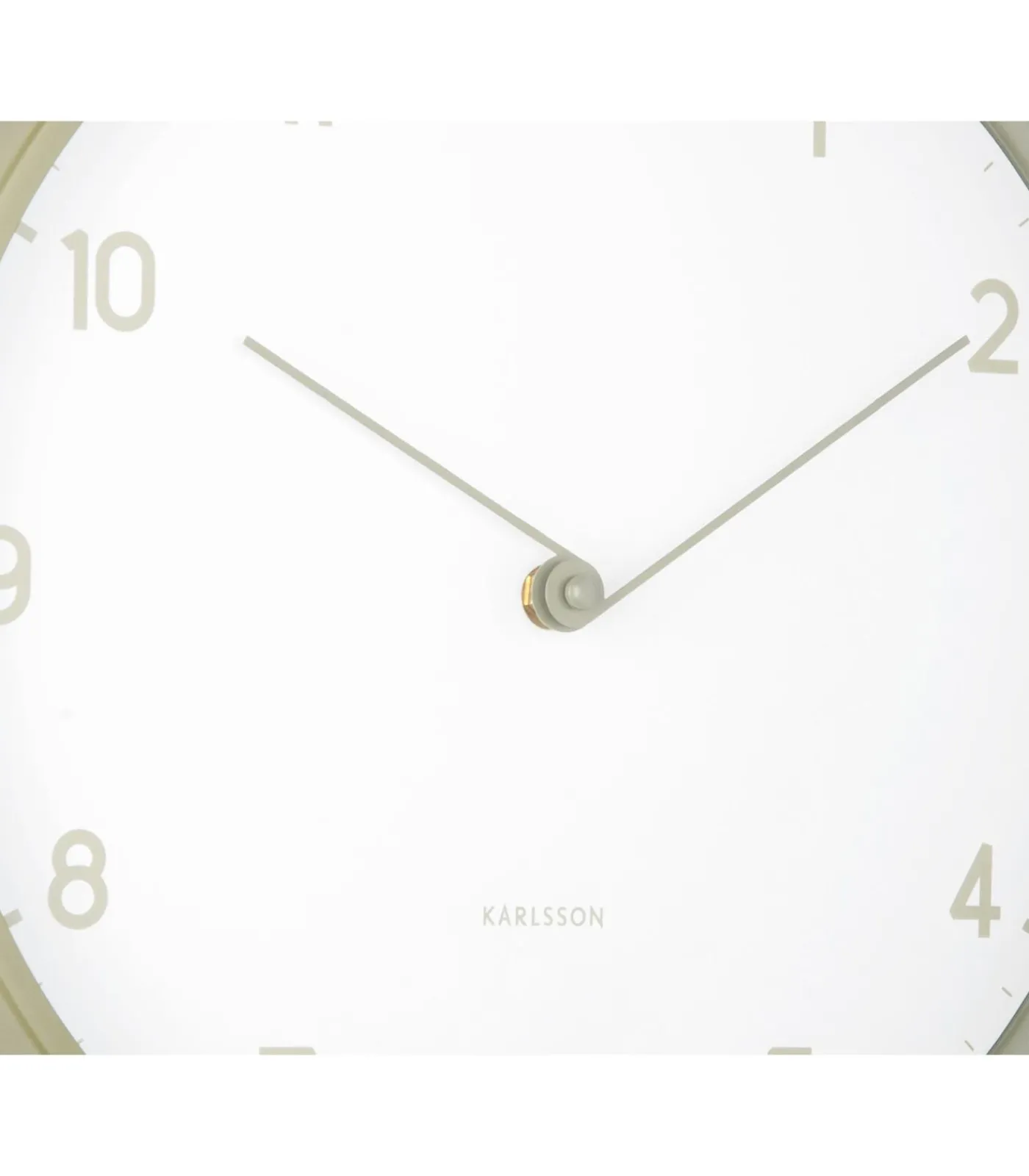 Best Wandklok Sencillez - Theegroen - Ø30cm Klokken