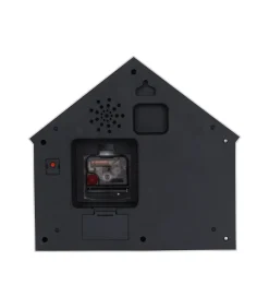 Sale Wandklok Siting Cat - Geel - 24.9x24.9x27cm Klokken