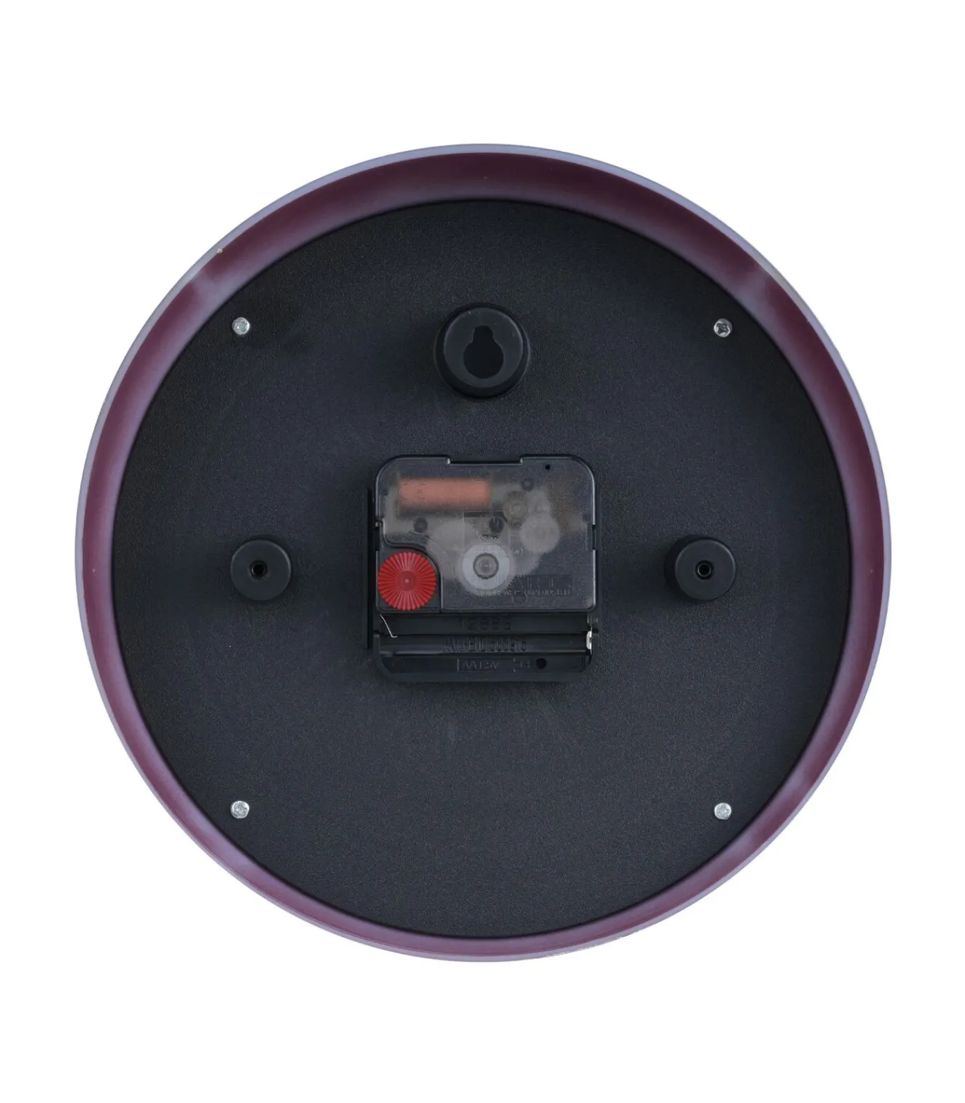 Hot Wandklok Slope - Dark mauve - Ø20cm Klokken