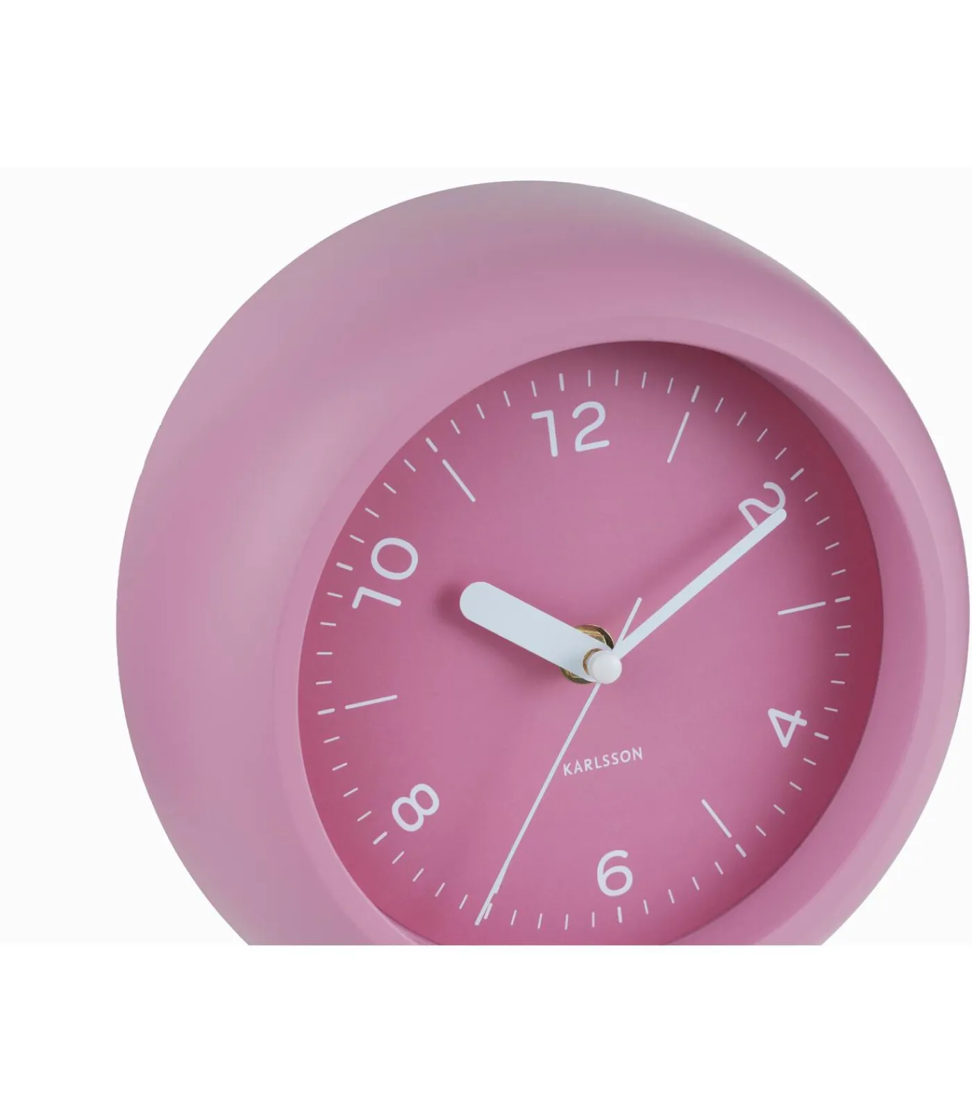 Clearance Wandklok Slope - Lichtroze - Ø20cm Klokken