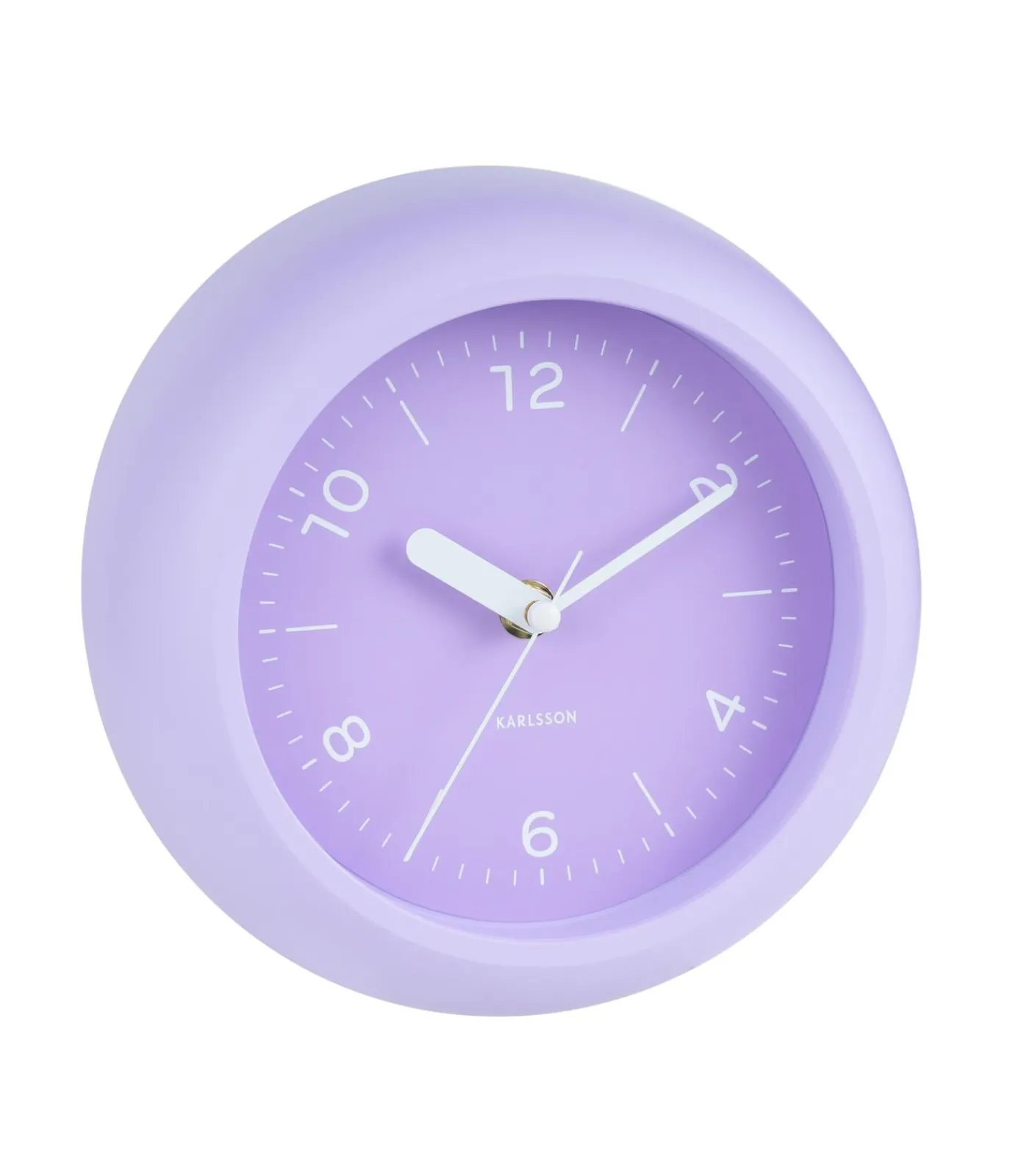 Outlet Wandklok Slope - Zachtpaars - Ø20cm Klokken
