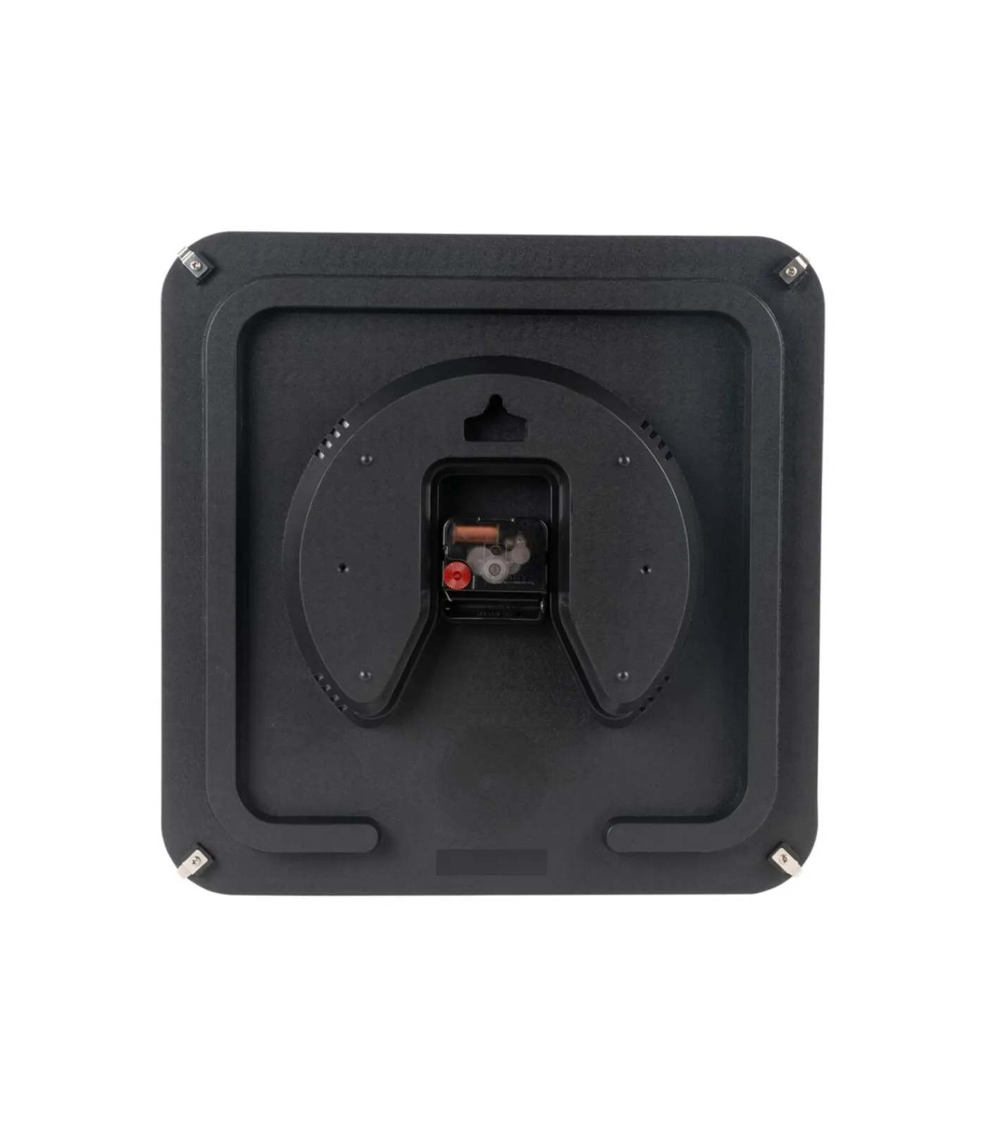 Clearance Wandklok Sucinto Dome Square - Wit - 35x35x35cm Klokken