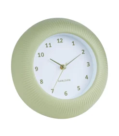 Best Wandklok Tender Rib - Theegroen - Ø25cm Klokken