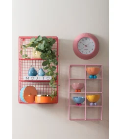 Discount Wandklok Tender Rib - Warmroze - Ø25cm Klokken