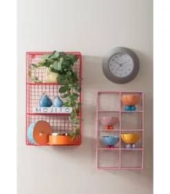 Discount Wandklok Tender Rib - Warmgrijs - Ø25cm Klokken