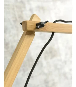 New Wandlamp Andes - Bamboe/Naturel - 95x47x55cm Muurverlichting