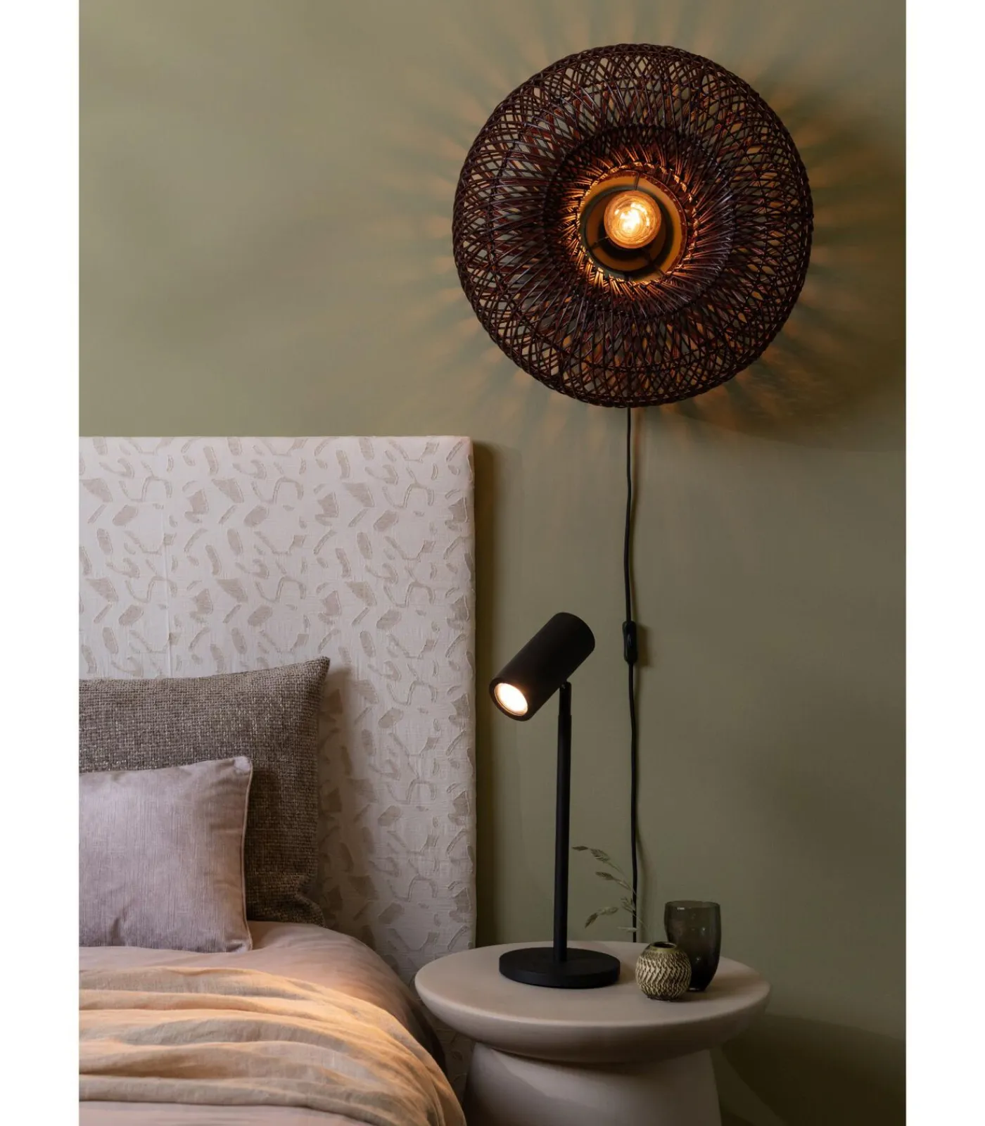 New Wandlamp Arizona - Bordeaux - Ø50cm Muurverlichting