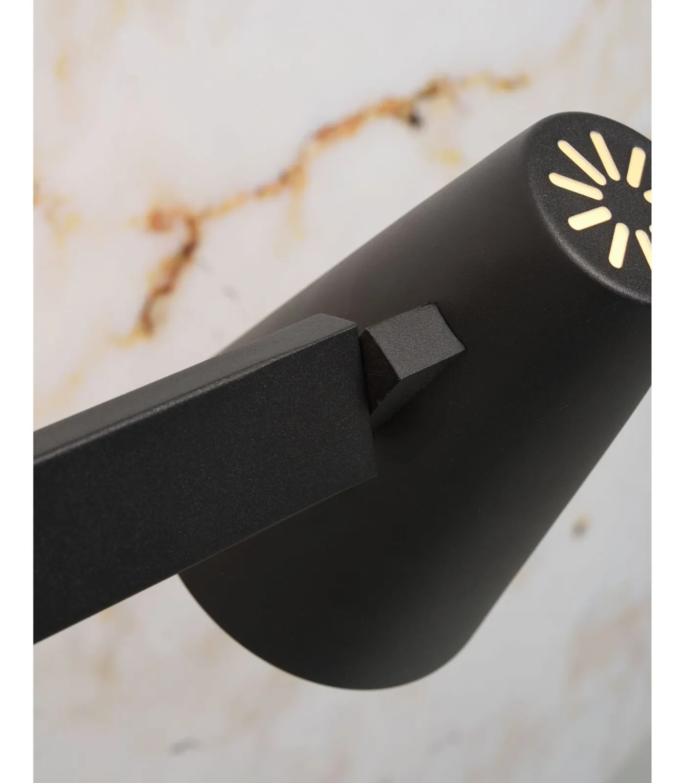 New Wandlamp Biarritz - Zwart - 89x12x25cm Muurverlichting