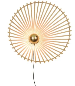 Clearance Wandlamp Bromo - Bamboe - Asymmetrisch - Ø60cm Muurverlichting