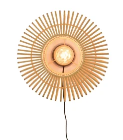 New Wandlamp Bromo - Bamboe - Ø40cm Muurverlichting