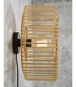 New Wandlamp Bromo - Bamboe - Ø40cm Muurverlichting