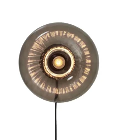 Outlet Wandlamp Brussels - Antraciet - Ø27cm Muurverlichting