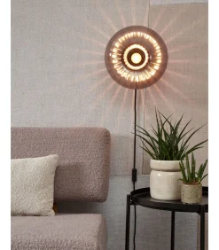 Outlet Wandlamp Brussels - Antraciet - Ø27cm Muurverlichting