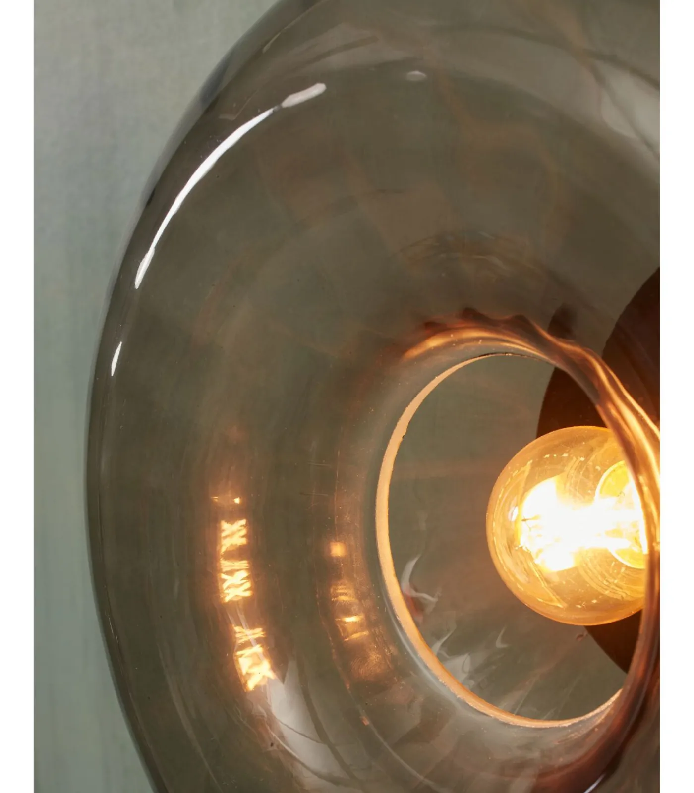 Outlet Wandlamp Brussels - Antraciet - Ø27cm Muurverlichting