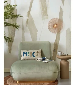 Sale Wandlamp Cango - Bamboe - Ø40cm Muurverlichting