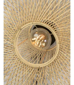 Clearance Wandlamp Cango - Bamboe - Ø60cm Muurverlichting