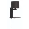 Hot Wandlamp Florence - Zwart/Zwart - 24x22x42cm Muurverlichting
