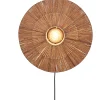 Sale Wandlamp Iguazu - Jute - Ø55cm Muurverlichting