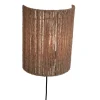 Best Wandlamp Iguazu - Jute - 25x25x32cm Muurverlichting