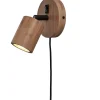 Outlet Wandlamp Java - Bamboe - Ø12cm Muurverlichting