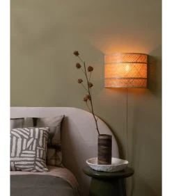 Best Wandlamp Langkawi - Naturel - Ø32cm Muurverlichting