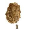 New Wandlamp Lion - Brons - 33.5x19x40.5cm Muurverlichting
