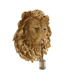 New Wandlamp Lion - Brons - 33.5x19x40.5cm Muurverlichting