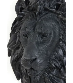 New Wandlamp Lion - Zwart - 33.5x19x40.5cm Muurverlichting