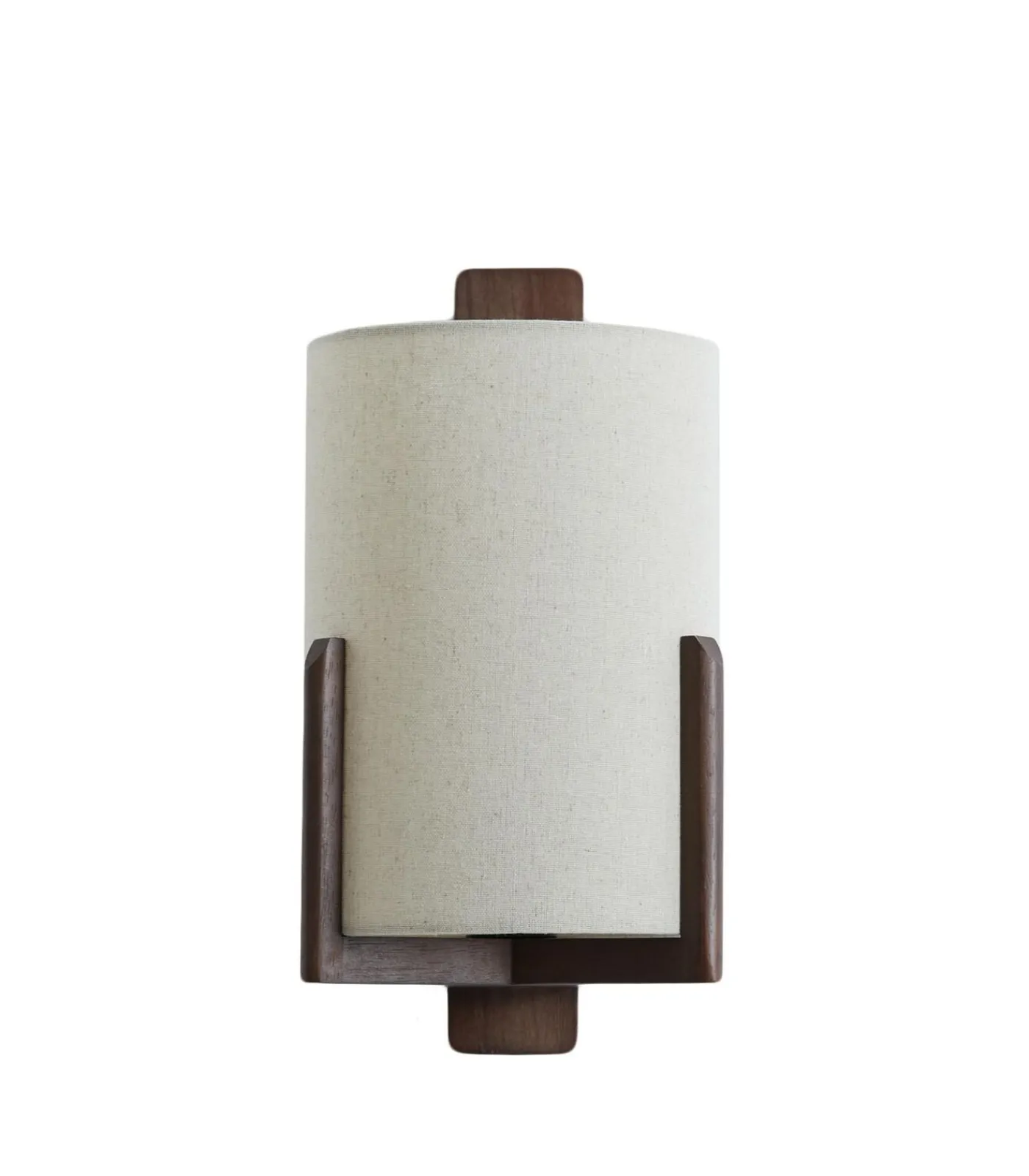 Outlet Wandlamp Litto - Donkerbruin - 22x18x36cm Muurverlichting