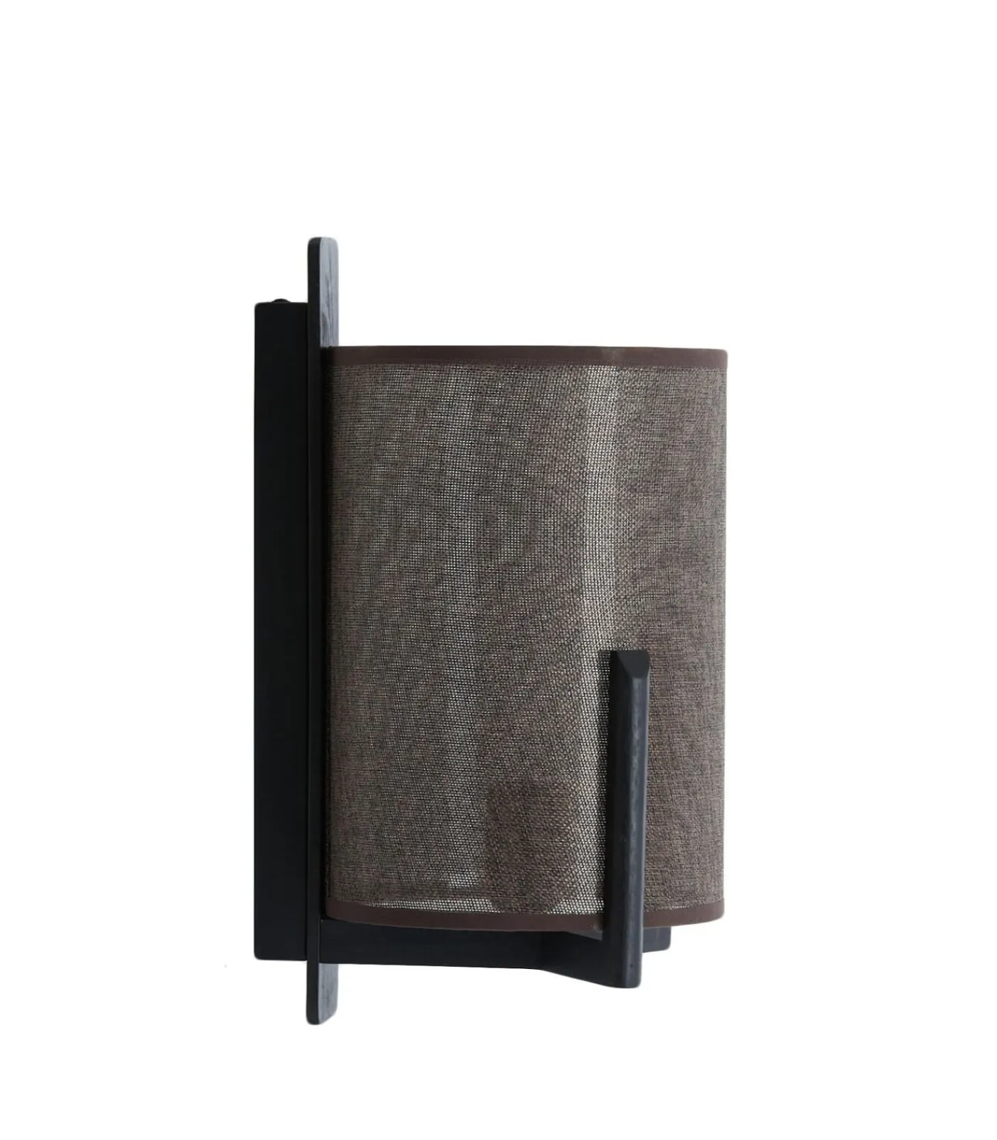 Sale Wandlamp Litto - Mat zwart - 22x18x36cm Muurverlichting