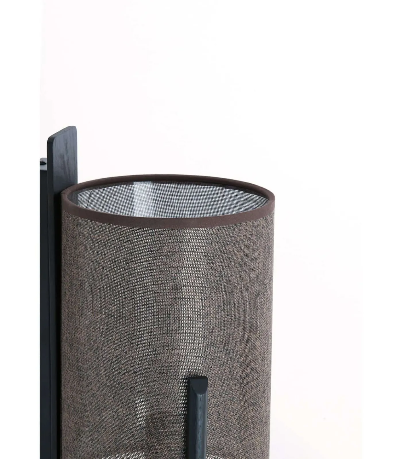 Sale Wandlamp Litto - Mat zwart - 22x18x36cm Muurverlichting