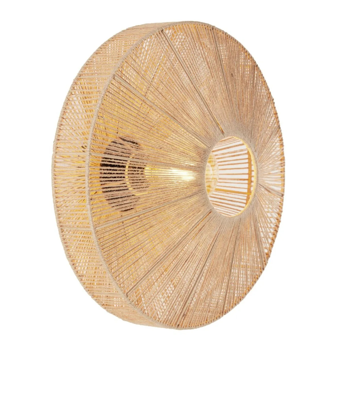 Wandlamp Lyra - Bruin - Ø43cm Muurverlichting