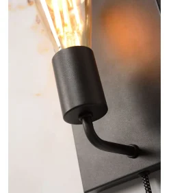 New Wandlamp Madrid - Zwart - 15x10x25cm Muurverlichting