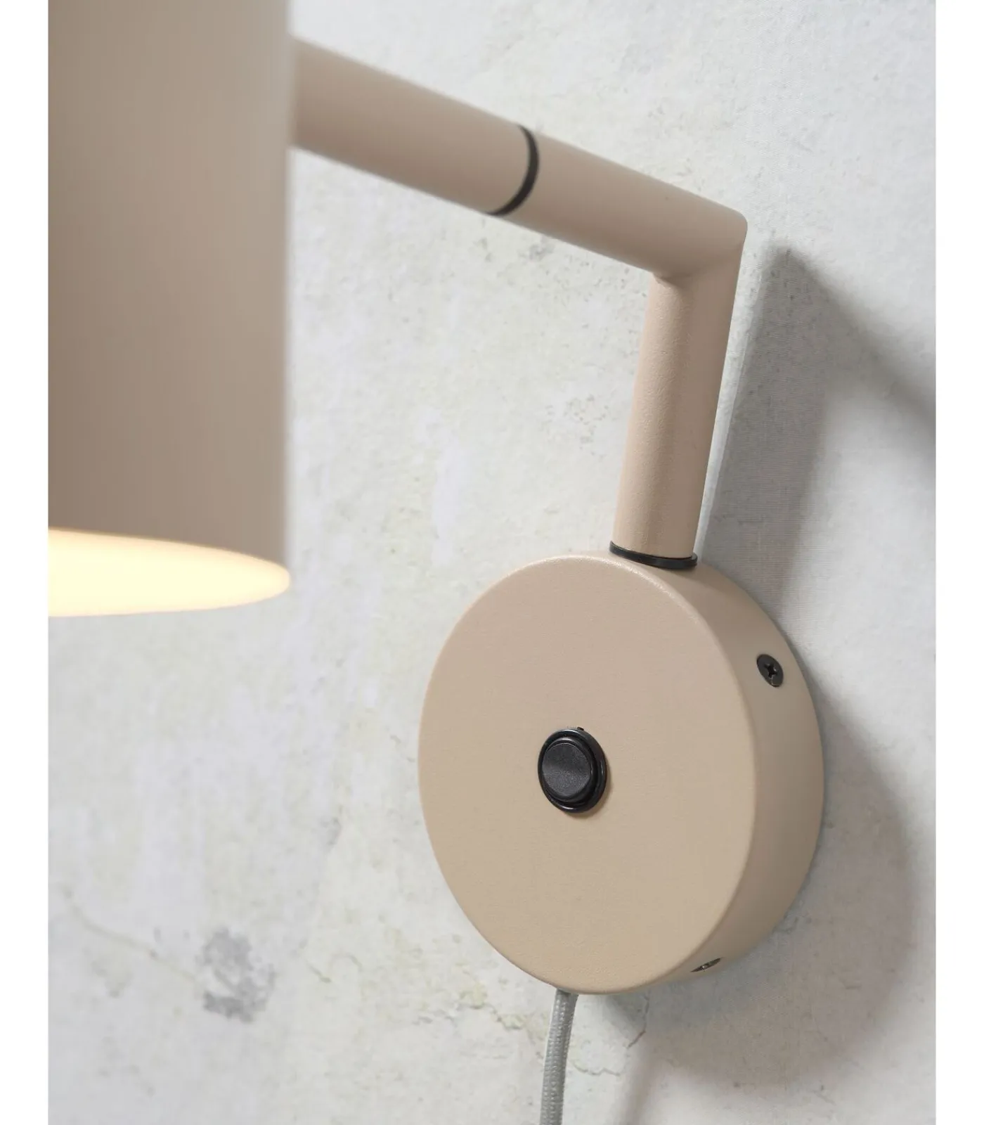 Sale Wandlamp Marseille - Zand - 29x12x27cm Muurverlichting