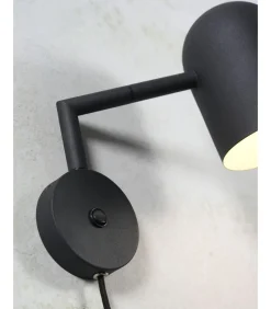 Sale Wandlamp Marseille - Zwart - 29x12x27cm Muurverlichting