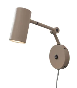 Online Wandlamp Montreux - Grijs - 10.5x21.5x18cm Muurverlichting