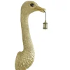 Wandlamp Ostrich - Goud - 25x19x72cm Muurverlichting